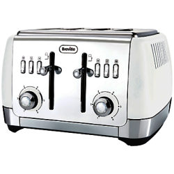 Breville Strata 4-Slice Toaster Matt White